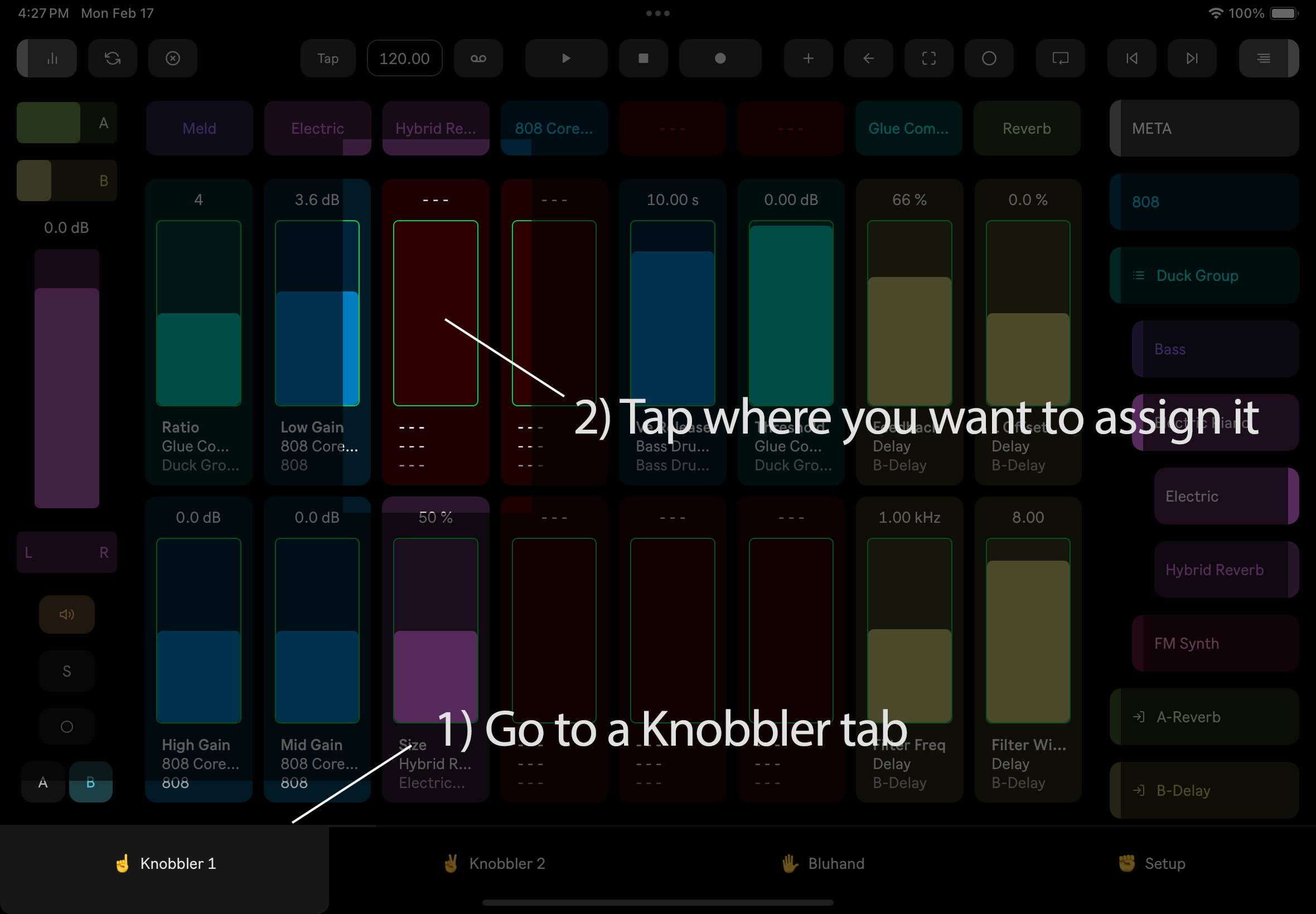 Go to a Knobbler page