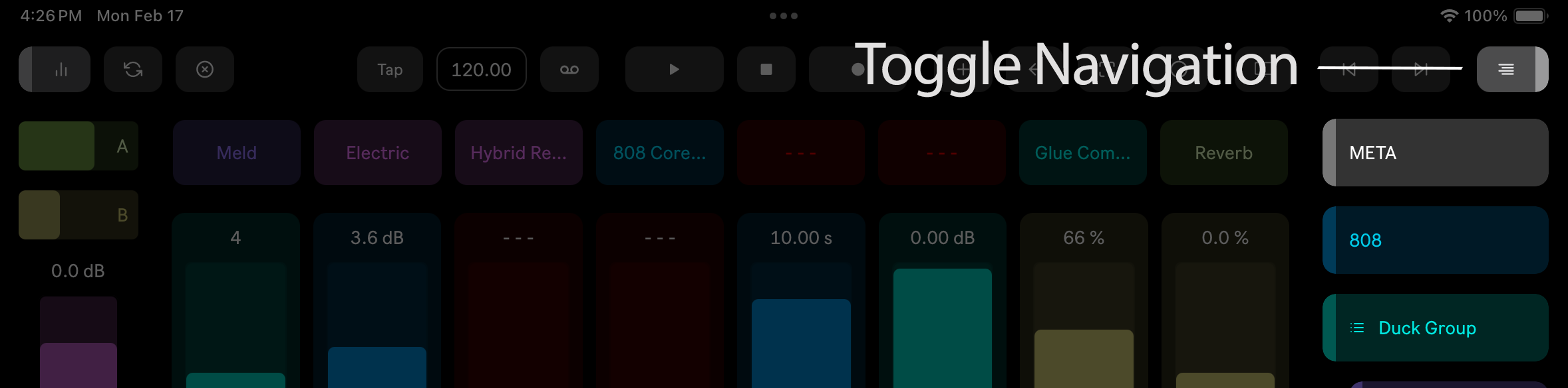 Toggle Navigation