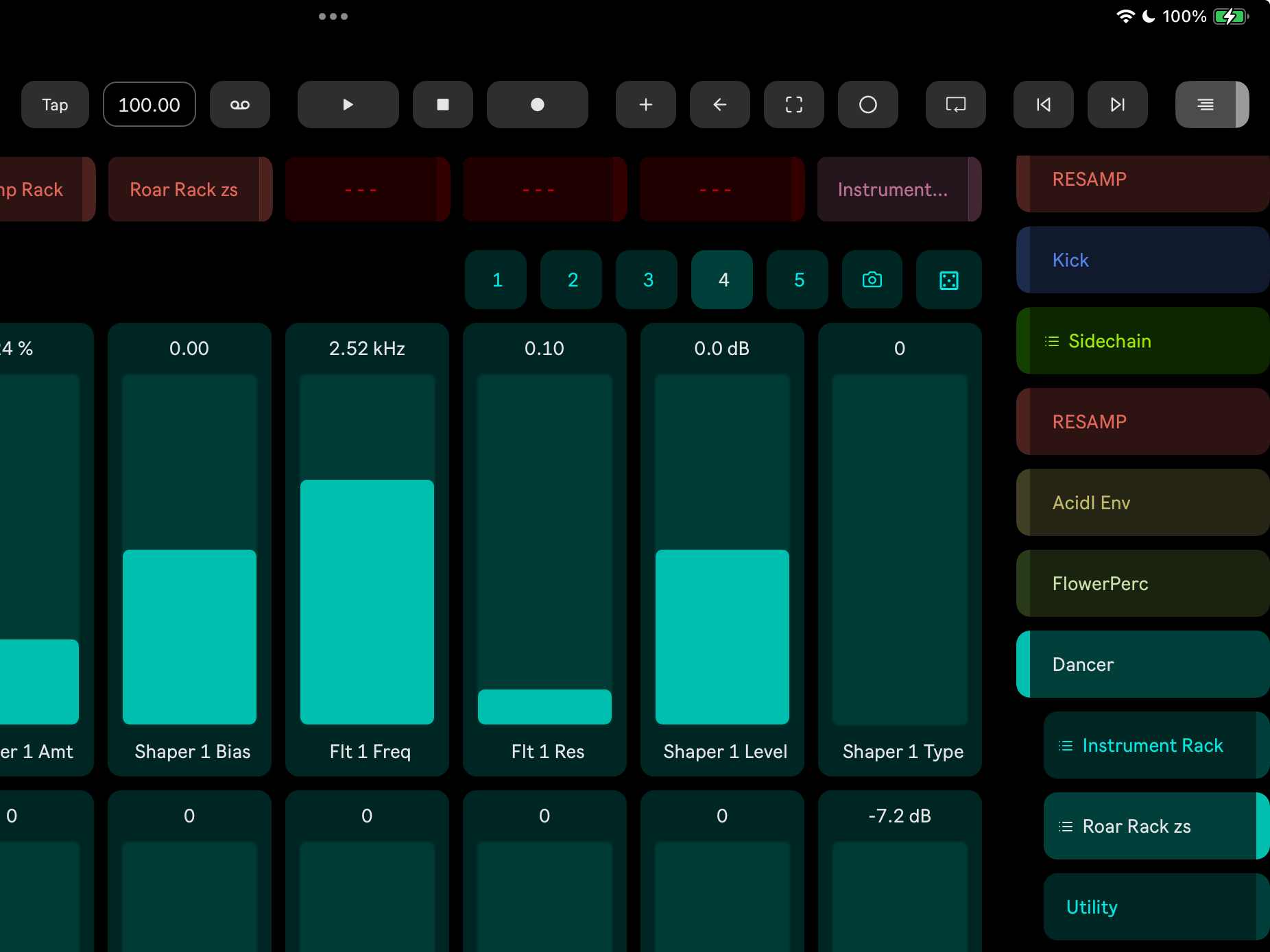 Variations Controls
