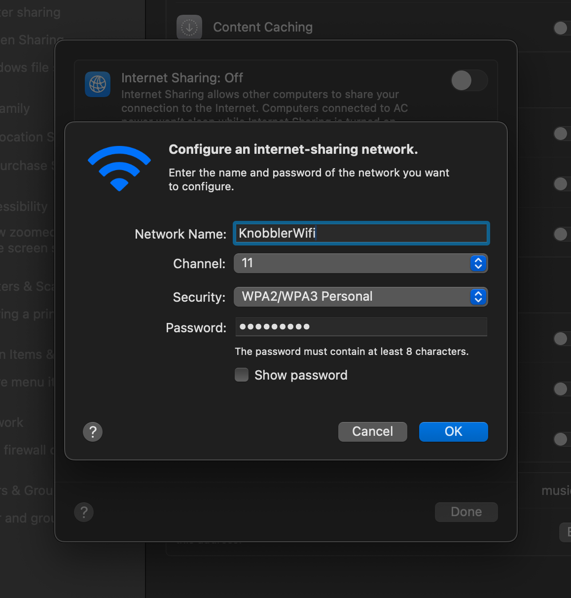 WiFi Configuration